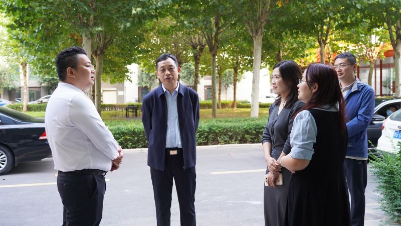 歡迎市委外辦一行蒞臨k8凯发国际环保股份有限公司調研指導