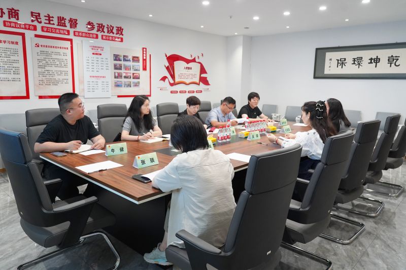 歡迎團省委、團市委領導蒞臨k8凯发国际环保調研考察